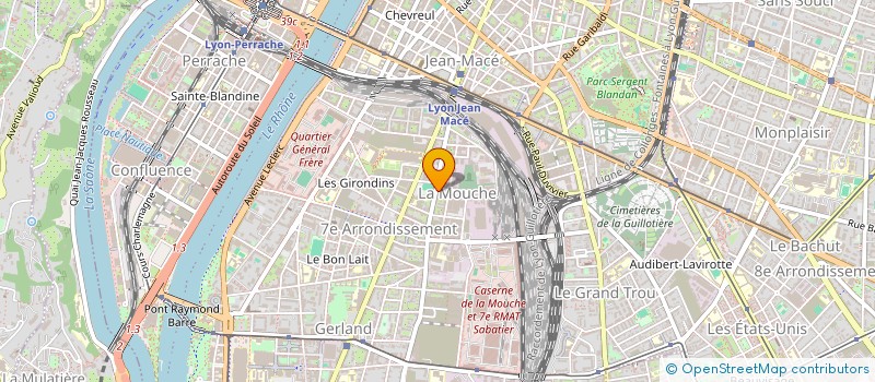 localisation de l'entreprise MADAME ROMANE LEDRU  LYON