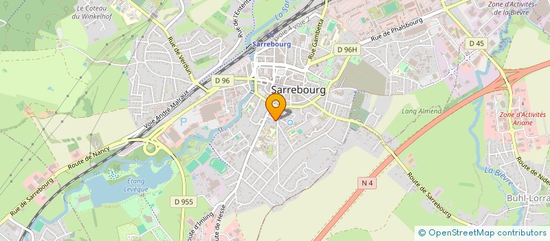 localisation de l'entreprise MADAME ROMANE LEMAIRE  HESSE