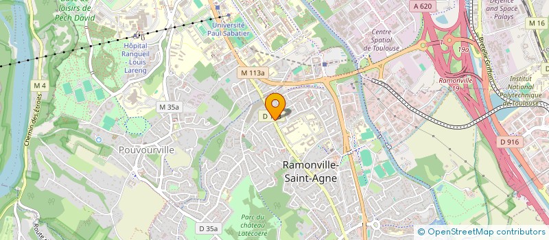 localisation de l'entreprise MADAME ROMANE LESEIGLE  AUZEVILLE-TOLOSANE