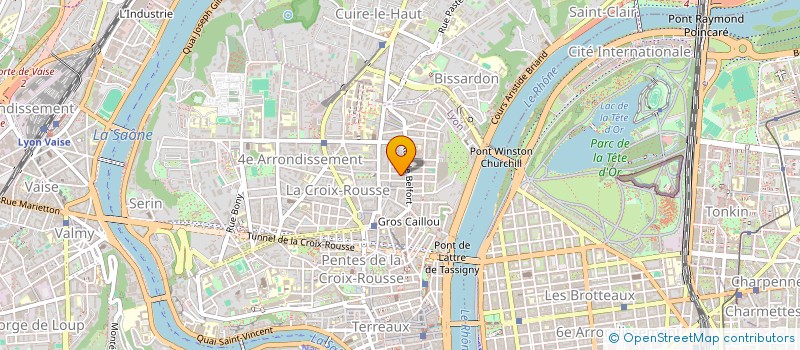 localisation de l'entreprise MADAME ROMANE LOREAL  LYON