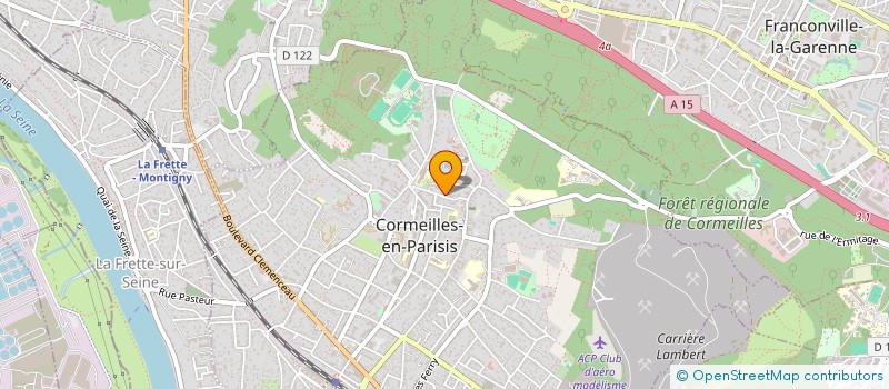 localisation de l'entreprise MADAME ROMANE MAHEU  CORMEILLES-EN-PARISIS