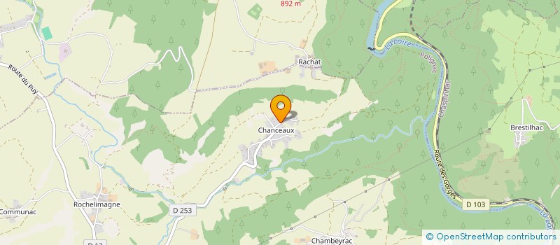 localisation de l'entreprise MADAME ROMANE MARCONNES  POLIGNAC