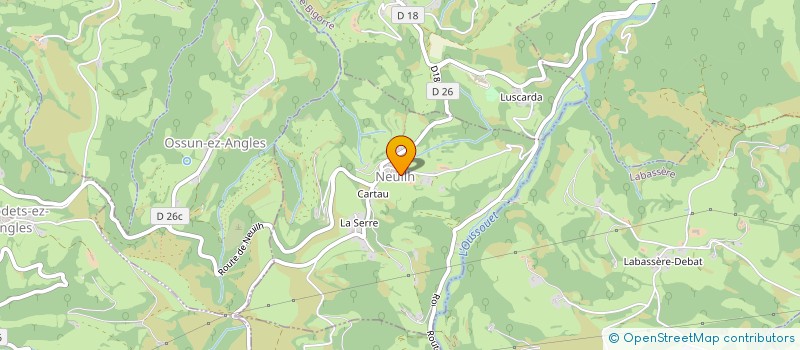 localisation de l'entreprise MADAME ROMANE MARIE  NEUILH