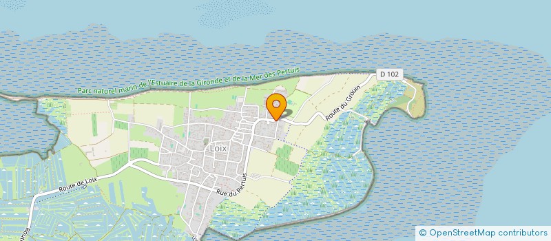 localisation de l'entreprise MADAME ROMANE MERCIER  LOIX