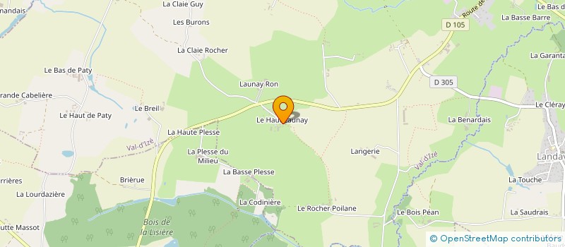 localisation de l'entreprise MADAME ROMANE MIONNET  VAL D'IZE