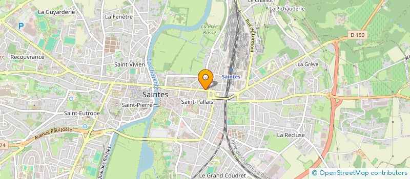 localisation de l'entreprise MADAME ROMANE MOUSSIER  SAINT-SAUVANT