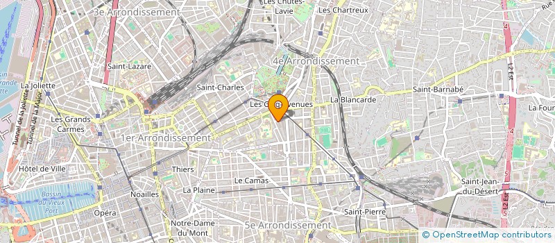 localisation de l'entreprise MADAME ROMANE ODEKERKEN  MARSEILLE