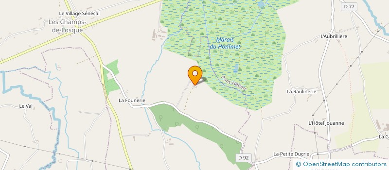 localisation de l'entreprise MADAME ROMANE ORHANT  REMILLY LES MARAIS