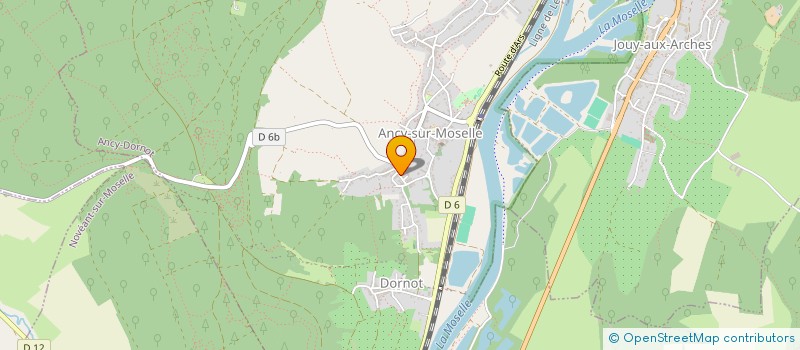 localisation de l'entreprise MADAME ROMANE PARMENTIER  ANCY-DORNOT