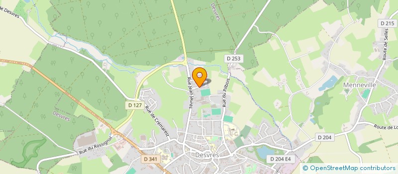 localisation de l'entreprise MADAME ROMANE PETITPREZ  DESVRES