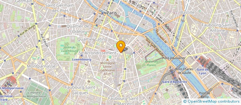 localisation de l'entreprise MADAME ROMANE PONCE  PARIS