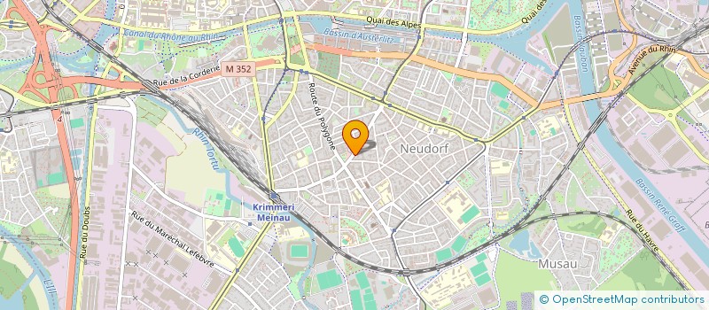 localisation de l'entreprise MADAME ROMANE PONTON à STRASBOURG