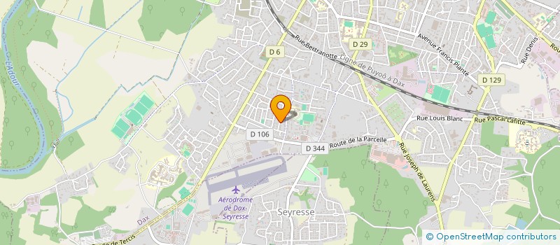 localisation de l'entreprise MADAME ROMANE RAMIREZ à DAX
