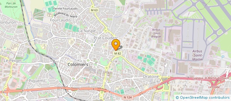 localisation de l'entreprise MADAME ROMANE RAOUL à MONTPELLIER