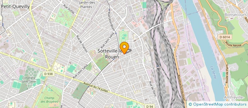 localisation de l'entreprise MADAME ROMANE REMY  SOTTEVILLE-LES-ROUEN