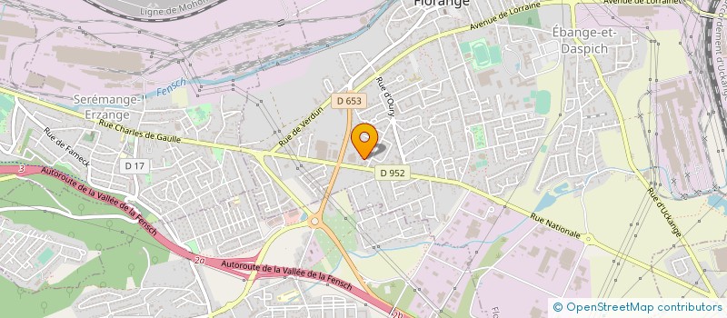 localisation de l'entreprise MADAME ROMANE RICHON à FLORANGE
