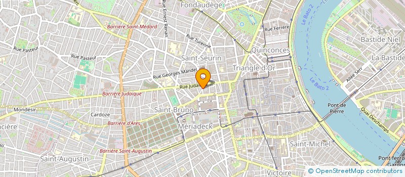 localisation de l'entreprise MADAME ROMANE ROUX  BORDEAUX