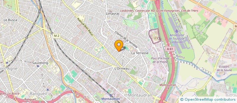 localisation de l'entreprise MADAME ROMANE SAINT-LOUIS à TOULOUSE