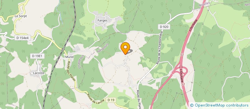 localisation de l'entreprise MADAME ROMANE SAULLE  NESPOULS