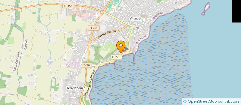 localisation de l'entreprise MADAME ROMANE SIMON  CANCALE