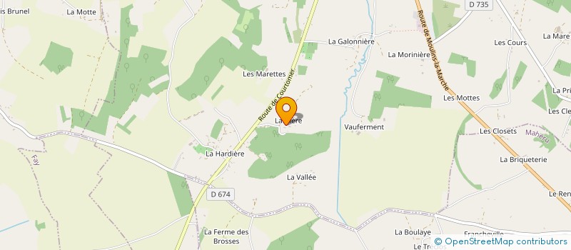 localisation de l'entreprise MADAME ROMANE SIRVEN à SAINTE-GAUBURGE-SAINTE-COLOMBE