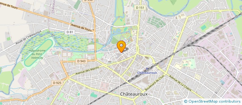 localisation de l'entreprise MADAME ROMANE SWIDERSKI à CHATEAUROUX