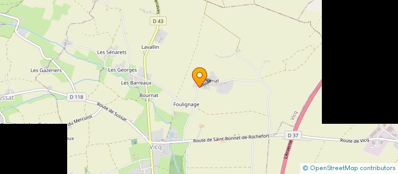 localisation de l'entreprise MADAME ROMANE TAIN  VICQ