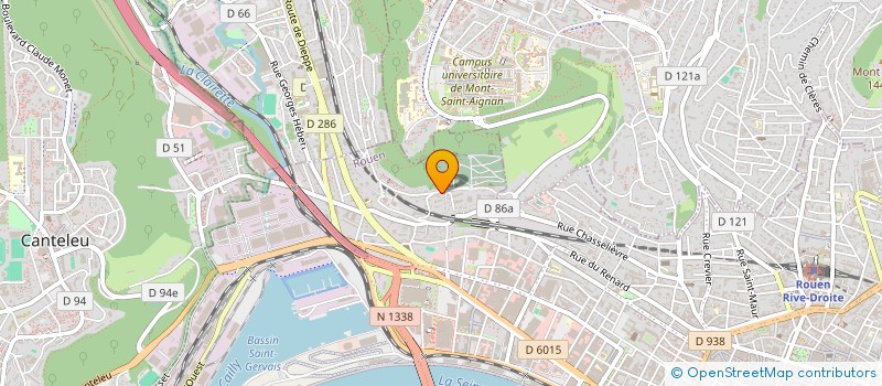 localisation de l'entreprise MADAME ROMANE TANEZIE  ROUEN