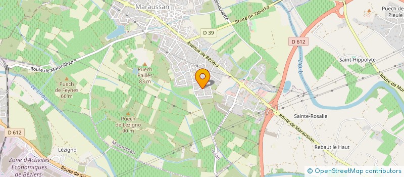 localisation de l'entreprise MADAME ROMANE TERRISSE  SERVIAN