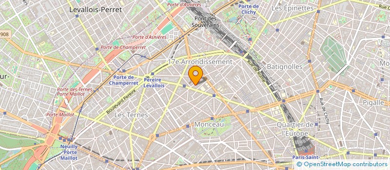 localisation de l'entreprise MADAME ROMANE TESSON  PARIS