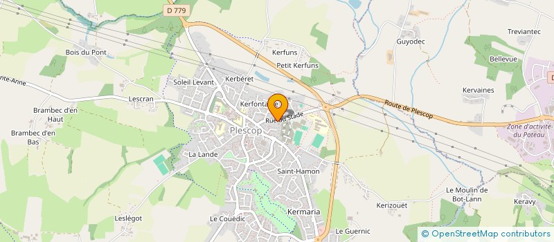 localisation de l'entreprise MADAME ROMANE VALLET  PLESCOP