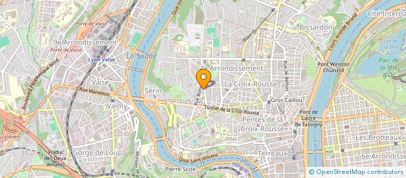 localisation de l'entreprise MADAME ROMANE VALLET  LYON 4EME