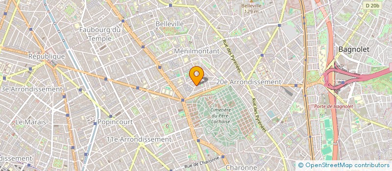 localisation de l'entreprise MADAME ROMANE VILLEMIN  PARIS