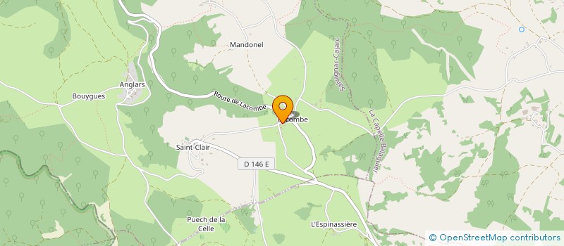 localisation de l'entreprise MADAME ROMANE VITORIA  SALVAGNAC-CAJARC