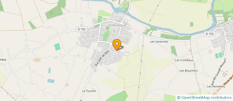 localisation de l'entreprise MADAME ROMANE VITRAI  RIVES-DU-LOIR-EN-ANJOU