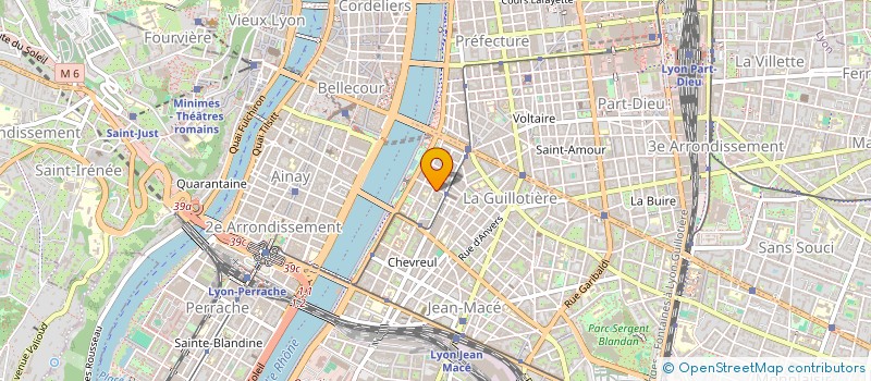 localisation de l'entreprise MADAME ROMANE WALLET  LYON