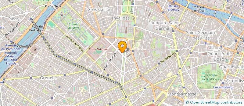 localisation de l'entreprise MADAME ROMANE WALTI  PARIS