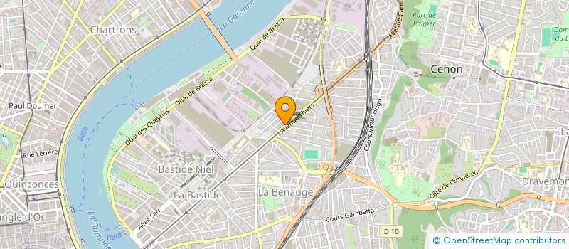 localisation de l'entreprise MADAME ROMANE WATTIEZ  BORDEAUX