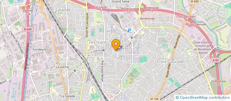 localisation de l'entreprise MADAME ROMARIQUE AIHOU à TOULOUSE