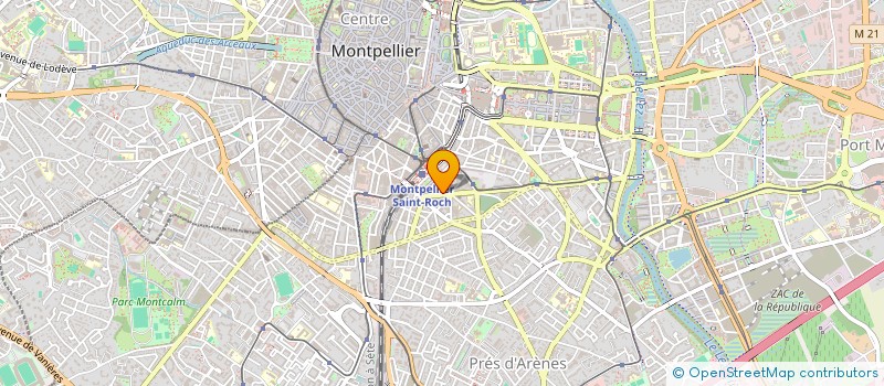 localisation de l'entreprise MADAME ROMEA BAGNOLI  MONTPELLIER