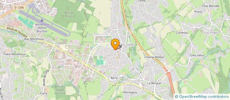 localisation de l'entreprise MADAME ROMENCA ABDELOUHAB  CRANVES-SALES