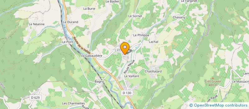 localisation de l'entreprise MADAME ROMILA HAMZA-ZERIGAT  LETRA