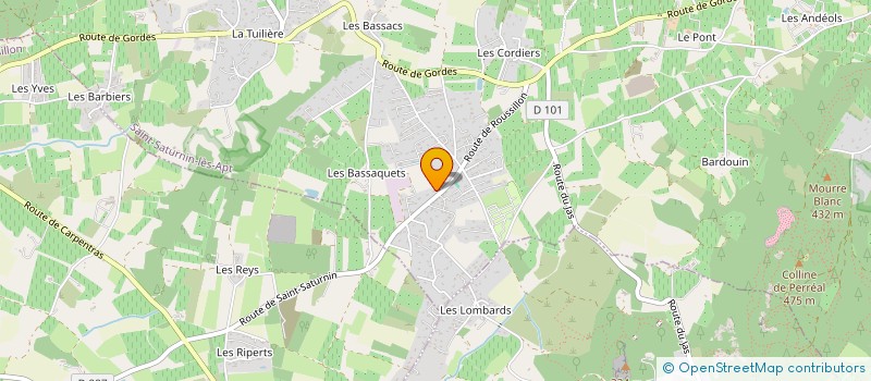 localisation de l'entreprise MADAME ROMINA ALFIERI  SAINT-SATURNIN-LES-APT