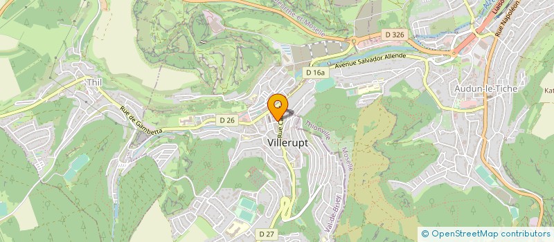 localisation de l'entreprise MADAME ROMINA ANTINORI  VILLERUPT