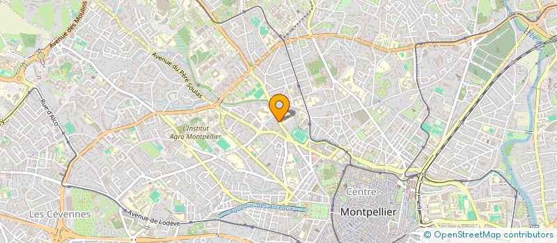 localisation de l'entreprise MADAME ROMINA GUTIERREZ SANABRIA à MONTPELLIER