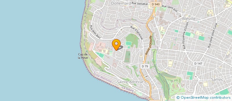 localisation de l'entreprise MADAME ROMINA IRAIDA BUENO MATEO  STE ADRESSE