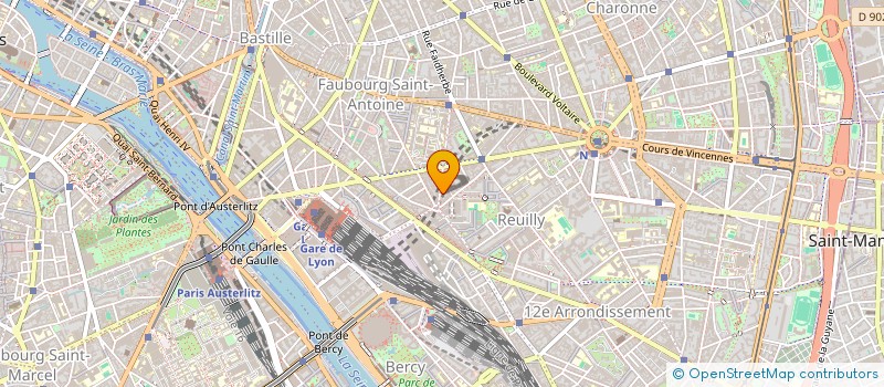 localisation de l'entreprise MADAME ROMINA MOYANO  PARIS