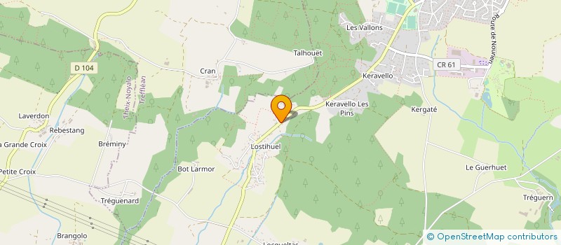 localisation de l'entreprise MADAME ROMINA PAZ ABARCA FERNANDEZ  SULNIAC