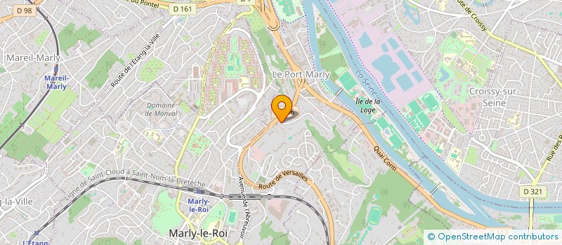 localisation de l'entreprise MADAME ROMINA ROMINA  BOUGIVAL