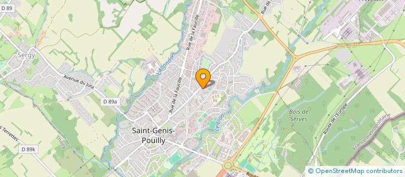 localisation de l'entreprise MADAME ROMINA VARESI à SAINT-GENIS-POUILLY